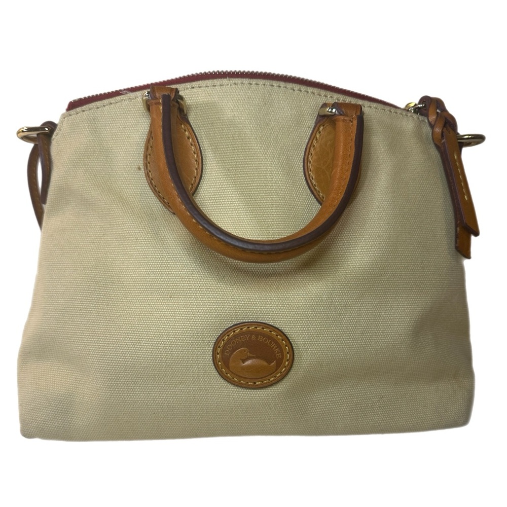Vintage Dooney & Bourke Canvas Hand Bag